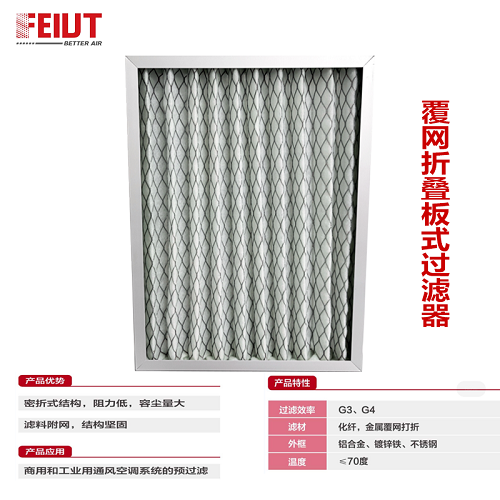 FAP-鋁框密折板式過濾器